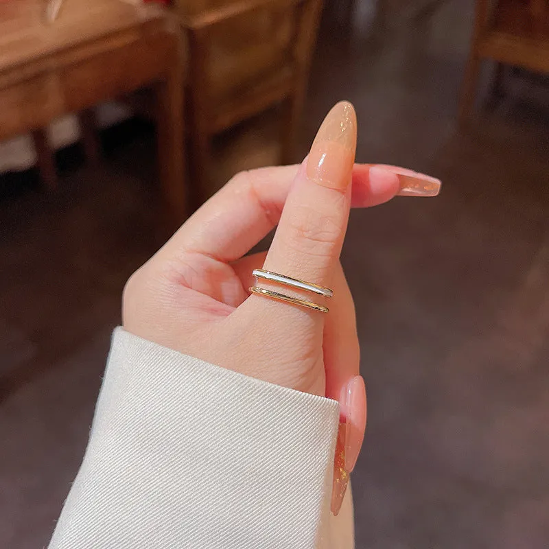 Olivia Geometric Gold Ring