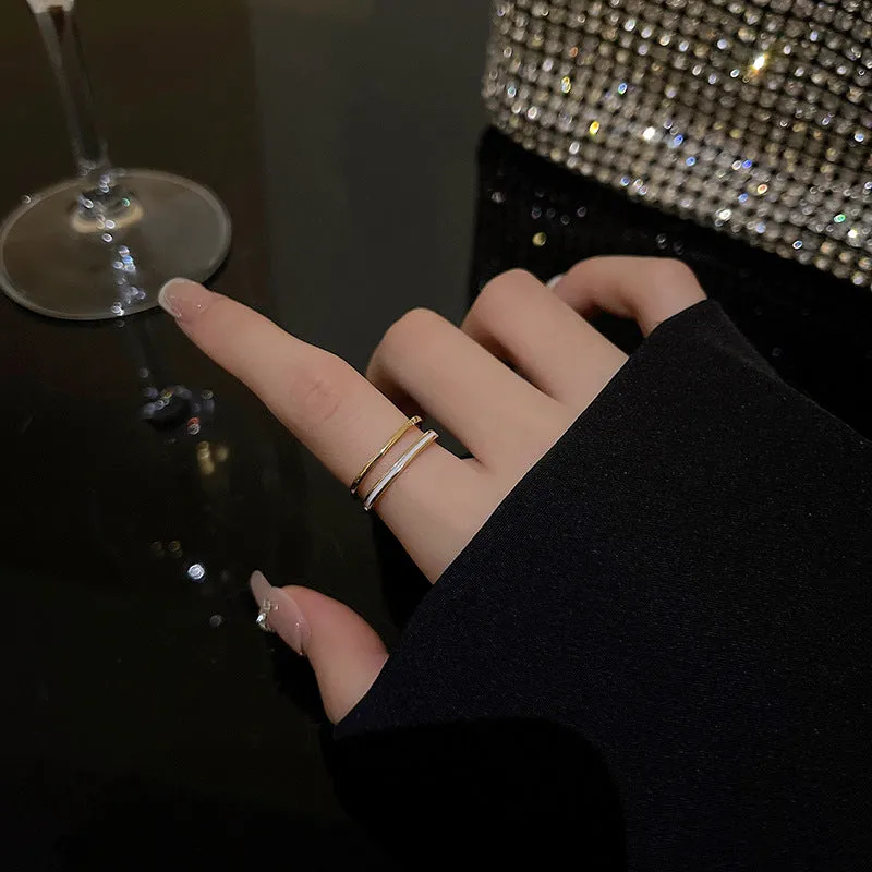 Olivia Geometric Gold Ring