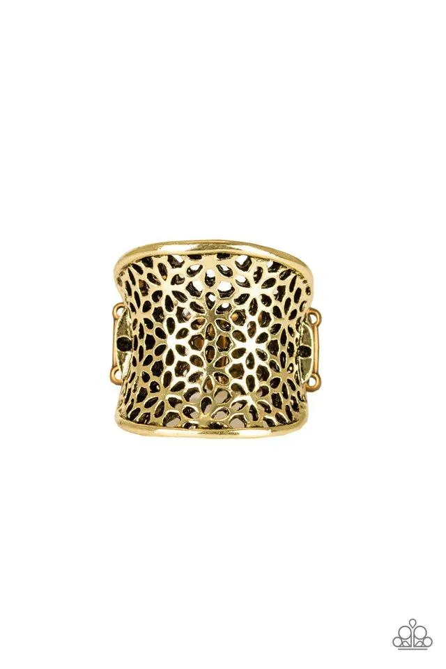 Paparazzi Ring ~ Garden Safari - Brass