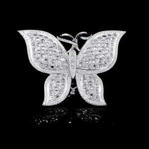 PREORDER | Butterfly Deco Diamantes Diamond Ring 14kt