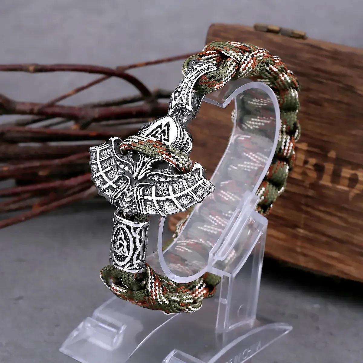 Punk Style Boat Anchor Viking Bracelet