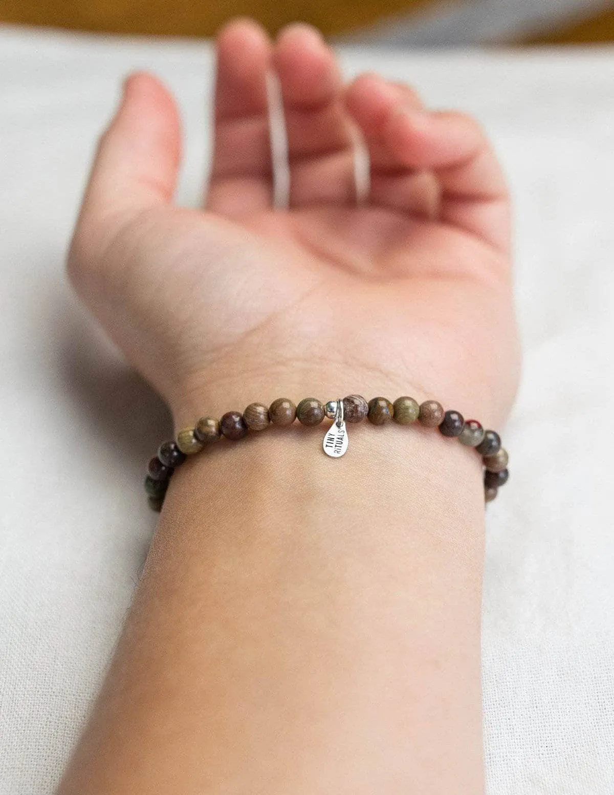 Rainbow Jasper Mini Gemstone Bracelet