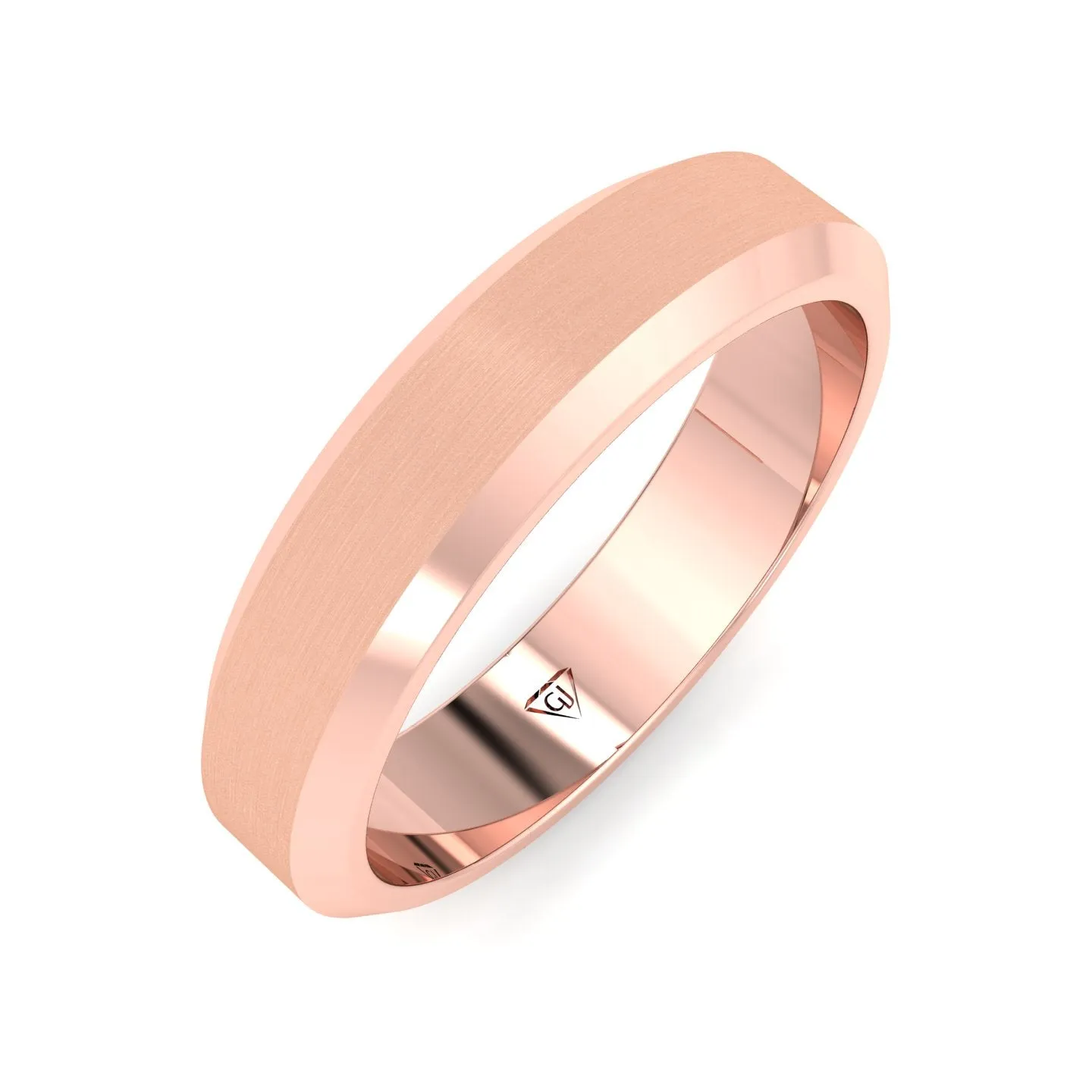 Rocco - Unisex Gold 5mm Band