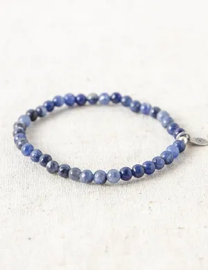 Sodalite Mini Mini Gemstone Bracelet