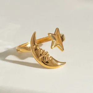 Sol Luna Gold Ring  JLTR0428