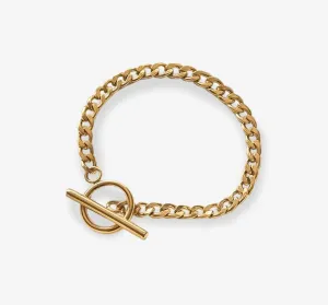 Toggle Chain Bracelet | Gold