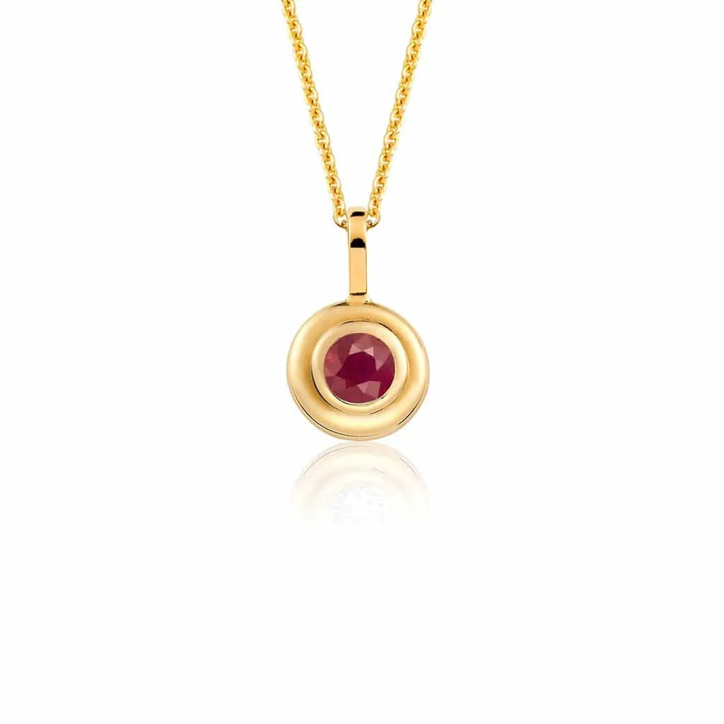 Trinatier Grand Bezel Pendant Necklace