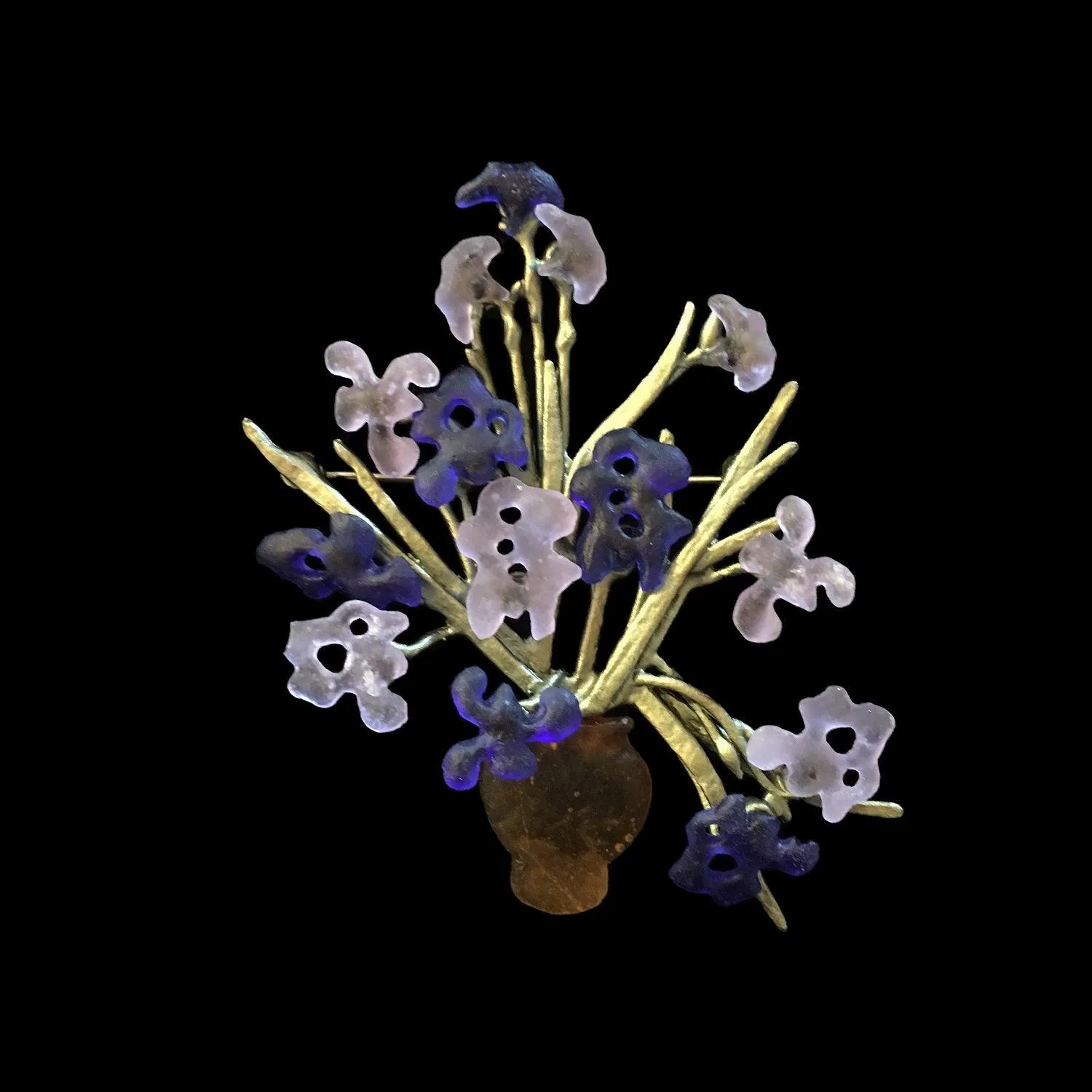 Van Gogh Irises Brooch