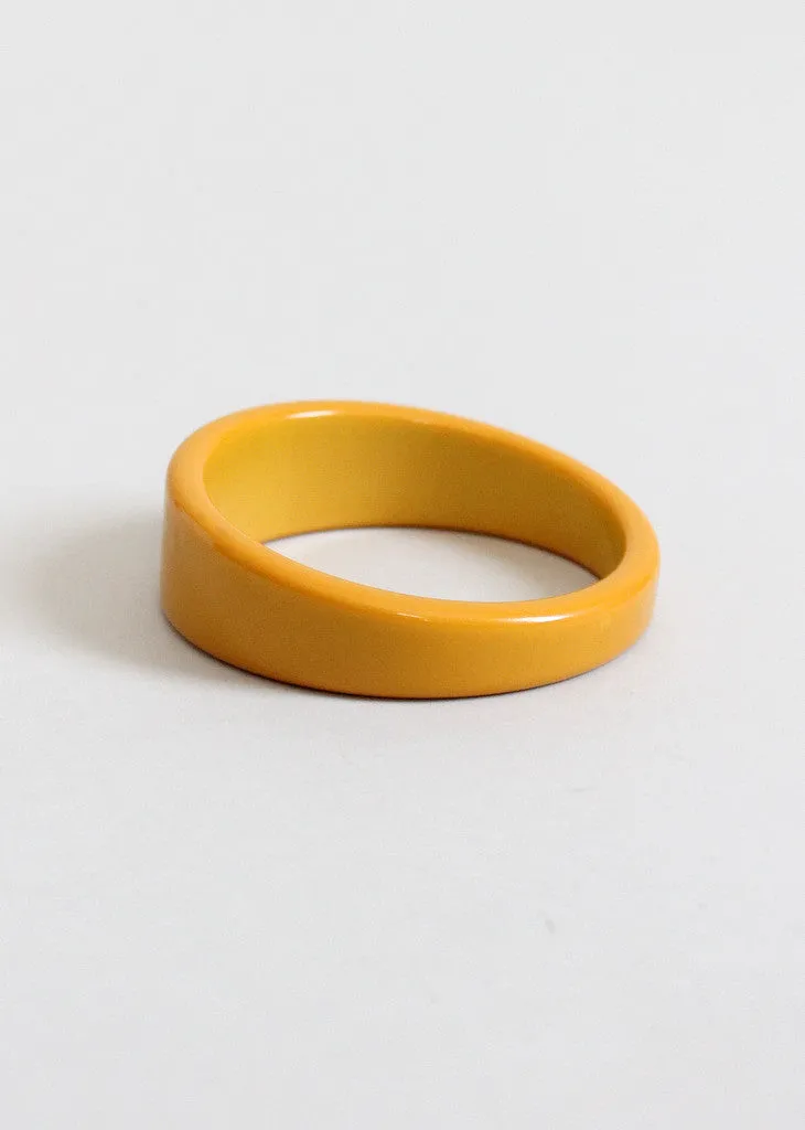 Vintage 1940s Butterscotch Asymmetrical Bangle Bracelet