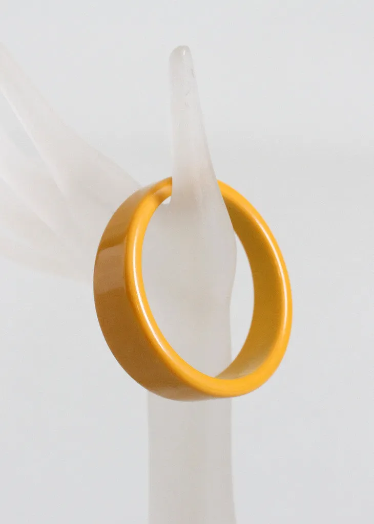 Vintage 1940s Butterscotch Asymmetrical Bangle Bracelet